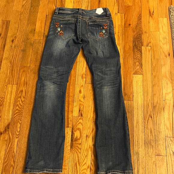 Tin Haul Women's Bootcut Blue Jeans-size 28L - Picture 12 of 12